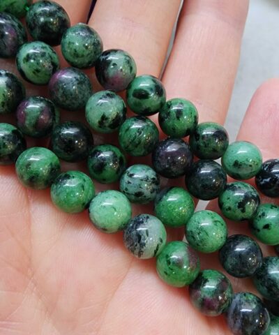 8 Mm Zumrut Dogal Tas