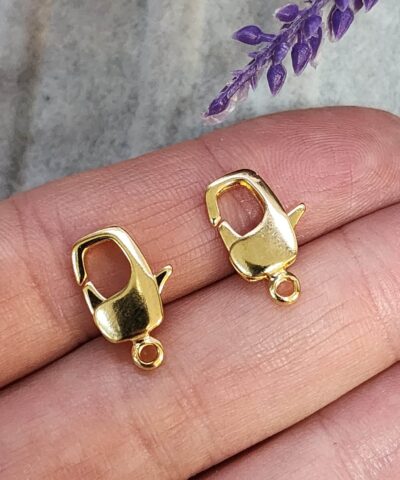 8x16 Mm Koseli Kuyumcu Papagan Klips 2