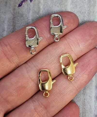 8x16 MM Köşeli Kuyumcu Papağan Klips