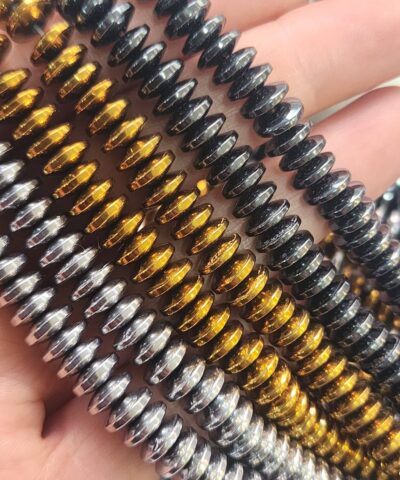 8x3 Mm Rondela Hematit Dogal Tas