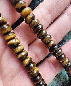 8x5 MM Rondela Kaplan Gözü Taşı
