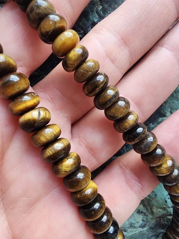 8x5 MM Rondela Kaplan Gözü Taşı