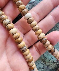8x5 MM Rondela Toprak Jasper Taşı