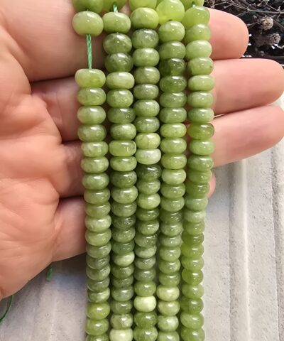 8x5 MM Rondela Zeberced Ceyt Kuvars Taşı
