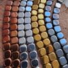8x8 Mm Ezme Kare Hematit Dogal Tas 4
