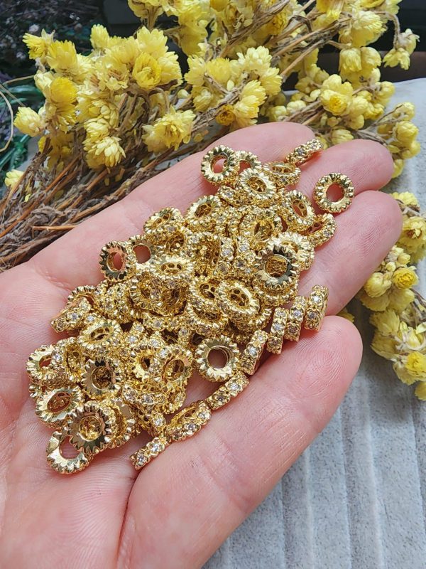 9x2 MM Zirkon Taşlı Çelik Güneş Silindir