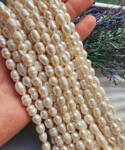 7x10 MM Yumurta Barok Doğal İnci