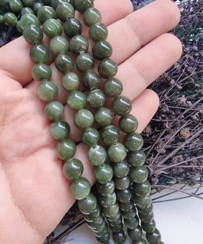 8 MM AAA Yeni Zellanda Yeşim Taşı