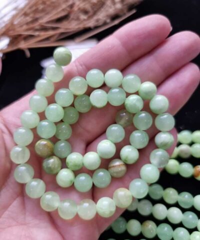 Acik Yesil Akik Dogal Tas 8 Mm 2