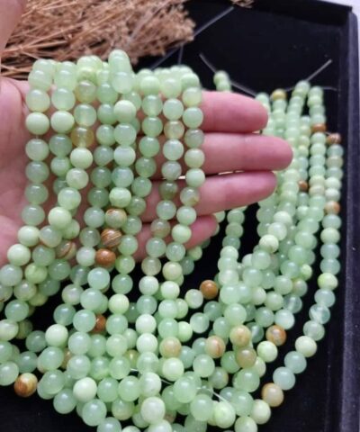 Acik Yesil Akik Dogal Tas 8 Mm