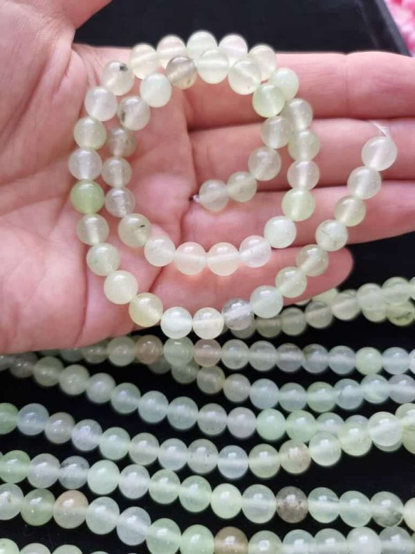 Acık Yeşil Ceyt Doğal Taş 8 mm - Görsel 4