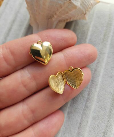 Açılır Kalp Kolye Ucu