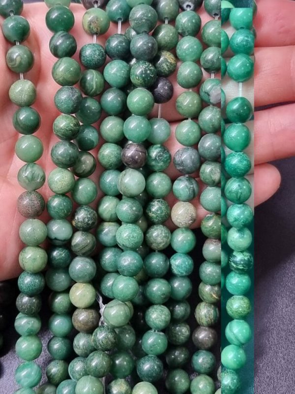 Afrika Yesimi Dogal Tas 8mm 6