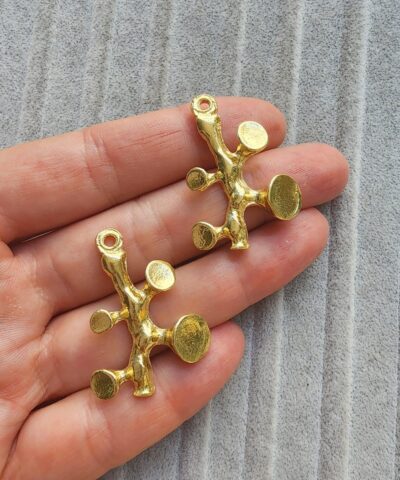 Ağaç Dalı Döküm Kolye Ucu