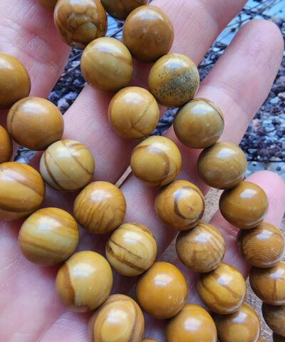 Agac Japser Dogal Tas Cesitleri 10 Mm