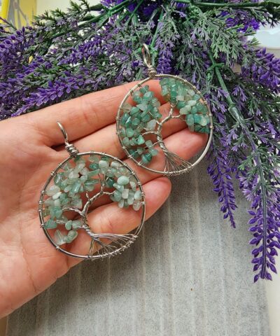 Agac Kirik Aventurin Tasi Kolye Ucu 2