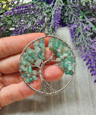 Agac Kirik Aventurin Tasi Kolye Ucu 3