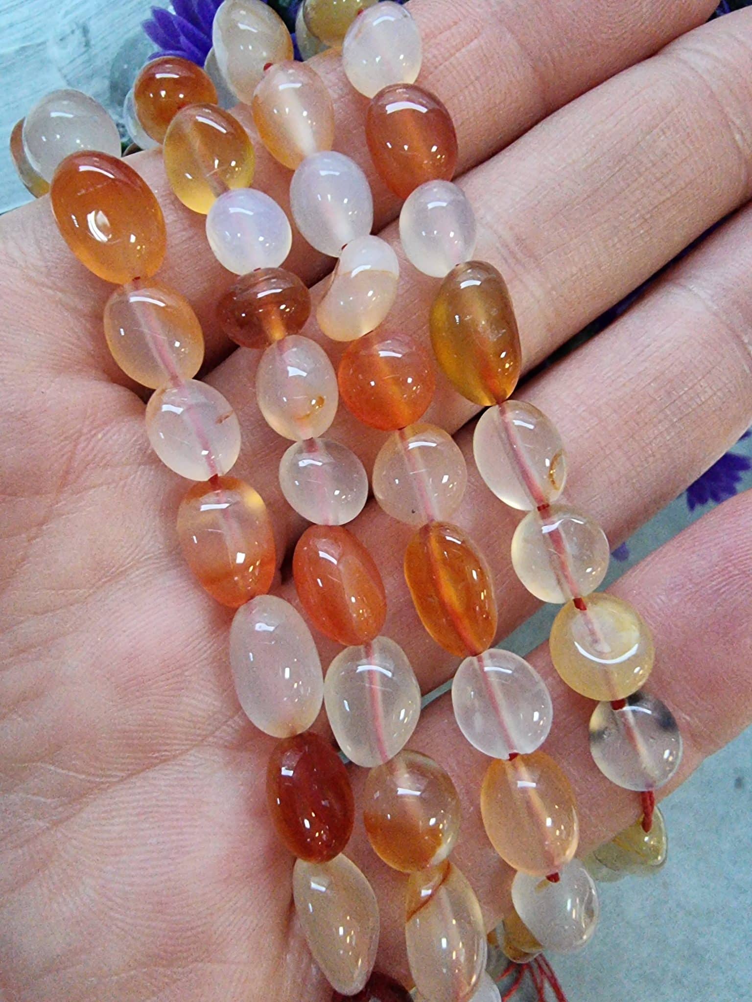 Akik Dogal Tas Dizi Amorf Sekilli 4