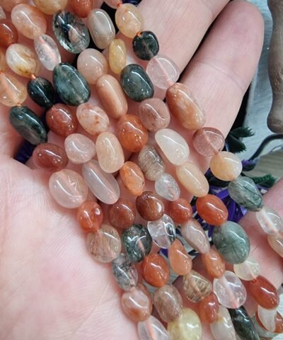 Akik Mix Doğal Taş Dizi Amorf Şekilli