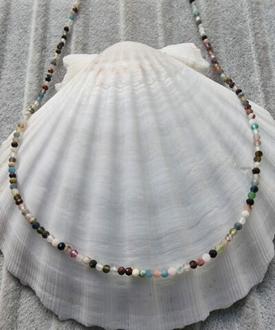 Akik Mix Faset Kesim 2 Mm Dogal Tas