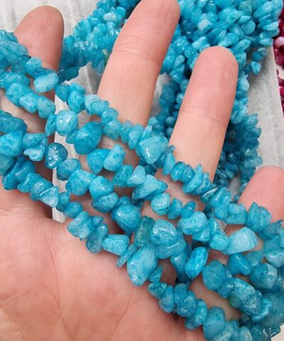 Akuamarin Ceyt Dizi Kirik Dogal Tas