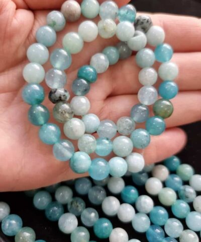 Akuamarin Ceyt Dogal Tas 8 Mm 4