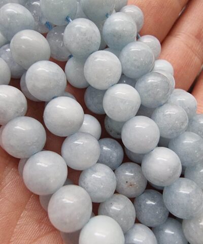 Akuamarin Dizi Dogal Tas 10 Mm