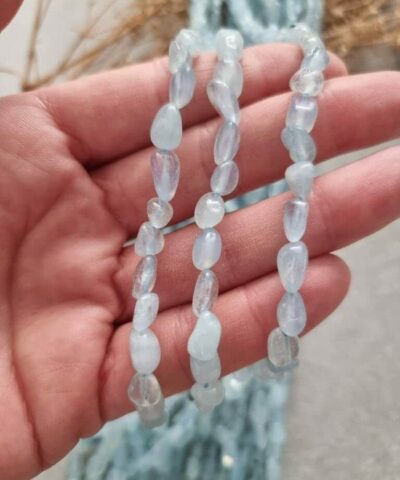 Akuamarin Dogal Tas Dizi Amorf Sekilli 2