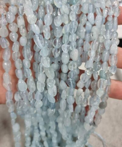 Akuamarin Dogal Tas Dizi Amorf Sekilli 4