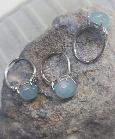 Akuamarin Tasli Yuzuk