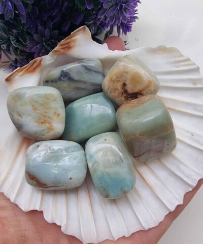 Amazonit Aab Tamburlanmis Kutle Dogal Tas 2