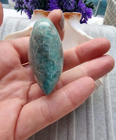 Amazonit Kalp Kayac Dogal Tas 2