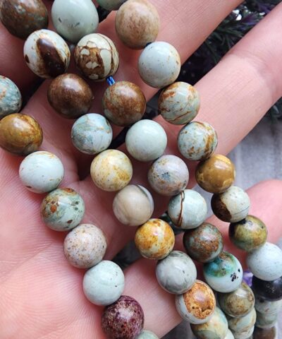 Amerika Turkuaz Doğal Taş Dizi - 8 MM