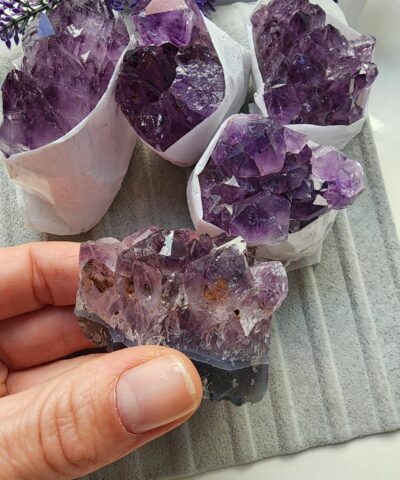 Ametist Dogal Kristal Kutle