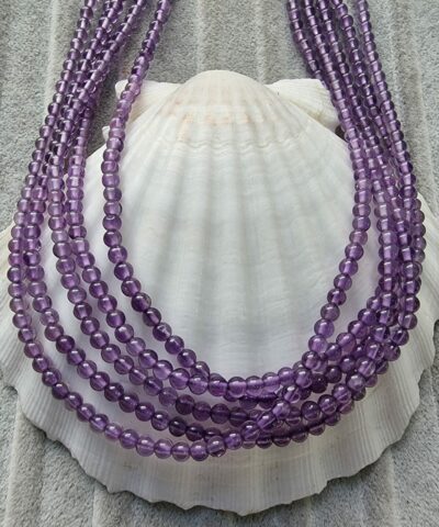 Ametist Dogal Tas 3 Mm 3