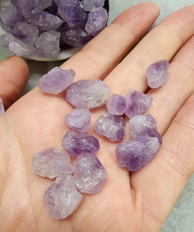 Ametist Ham Kutle Kirik Tas