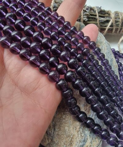 Ametist Renkli Kuvars Dogal Tas