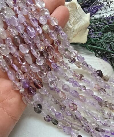 Ametrin Amorf Sekilli Dogal Tas 2