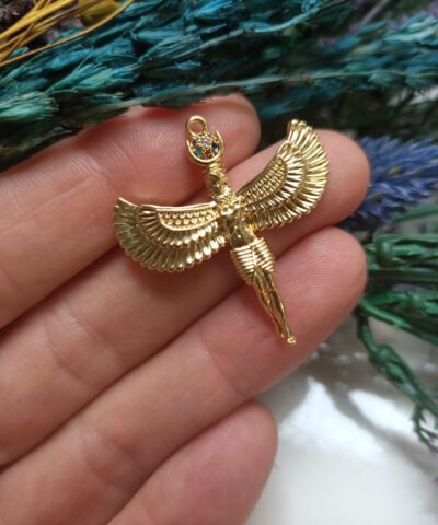 Anka Kanatli Kolye Ucu 2