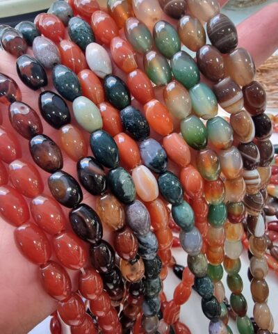 Arpa Akik Dogal Tas Boncuk 3