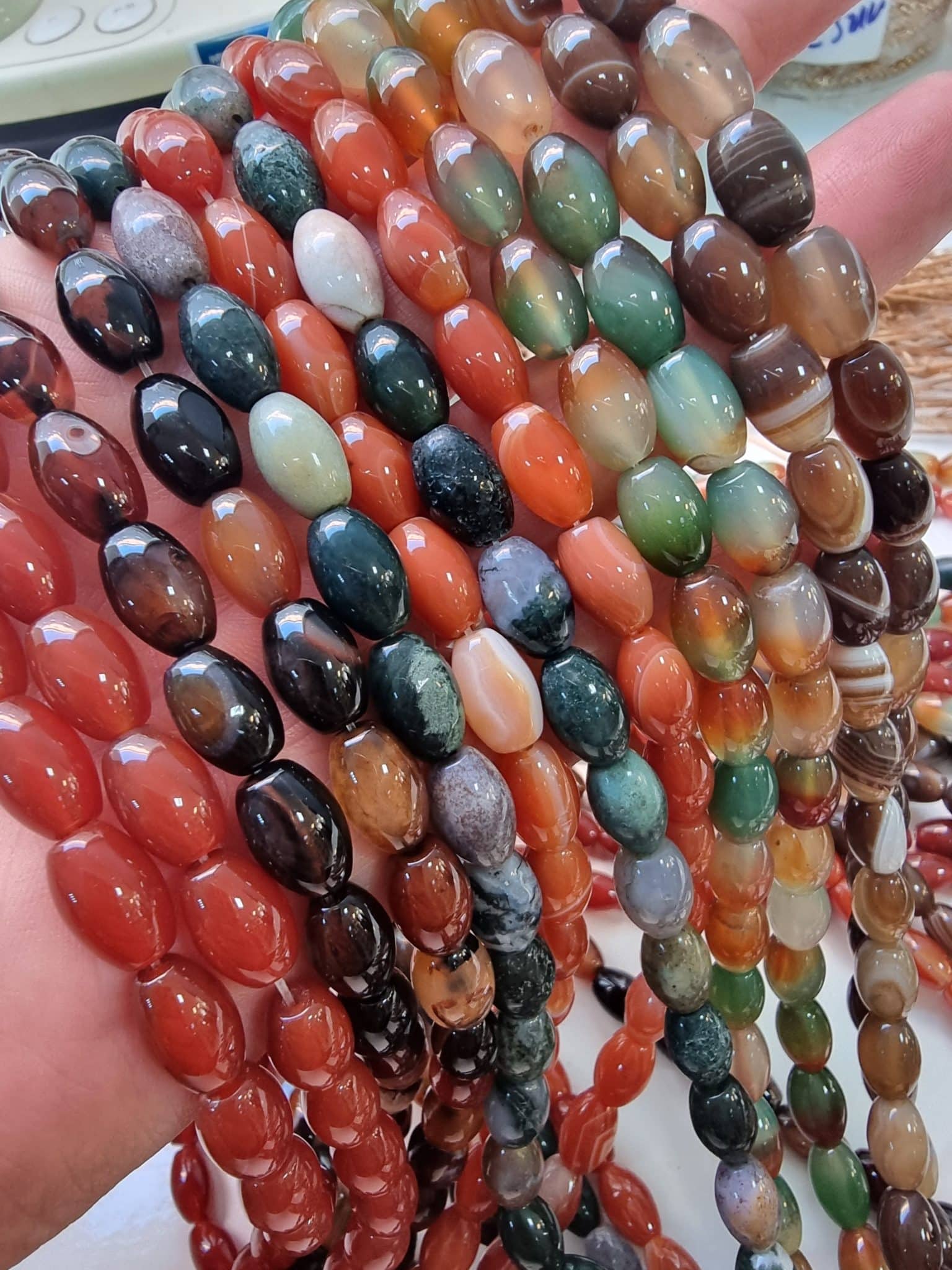 Arpa Akik Dogal Tas Boncuk 3