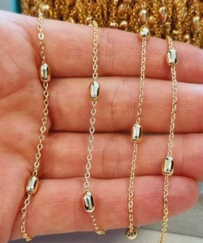 Arpa Desenli Taki Zinciri