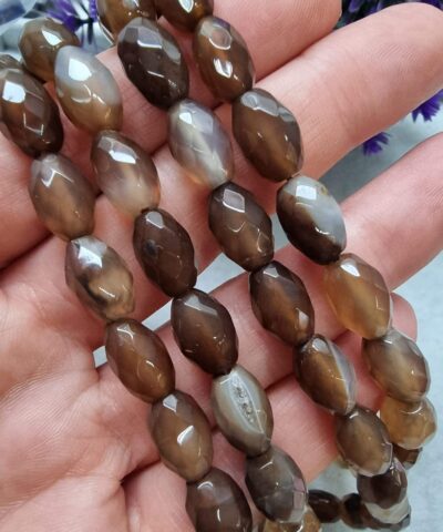 Arpa Faset Kesim Akik Dogal Tas Boncuk 503