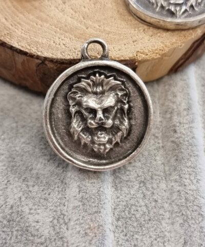 Aslan Zamak Dokum Kolye Ucu 3