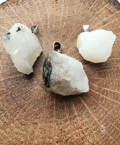 Ay Tasi Ham Kutle Dogal Tas Kolye Ucu 2