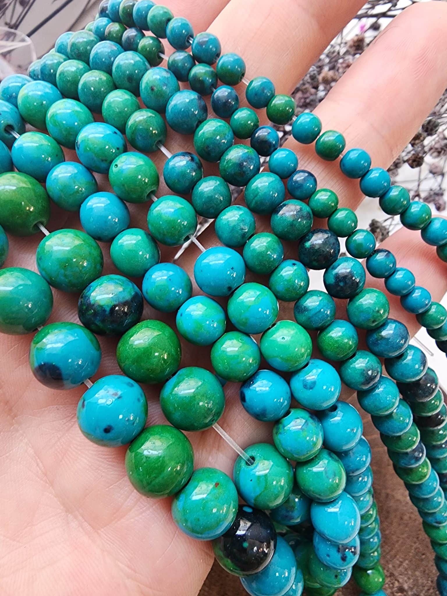 Azurit Dogal Tas Dizi Aa 2