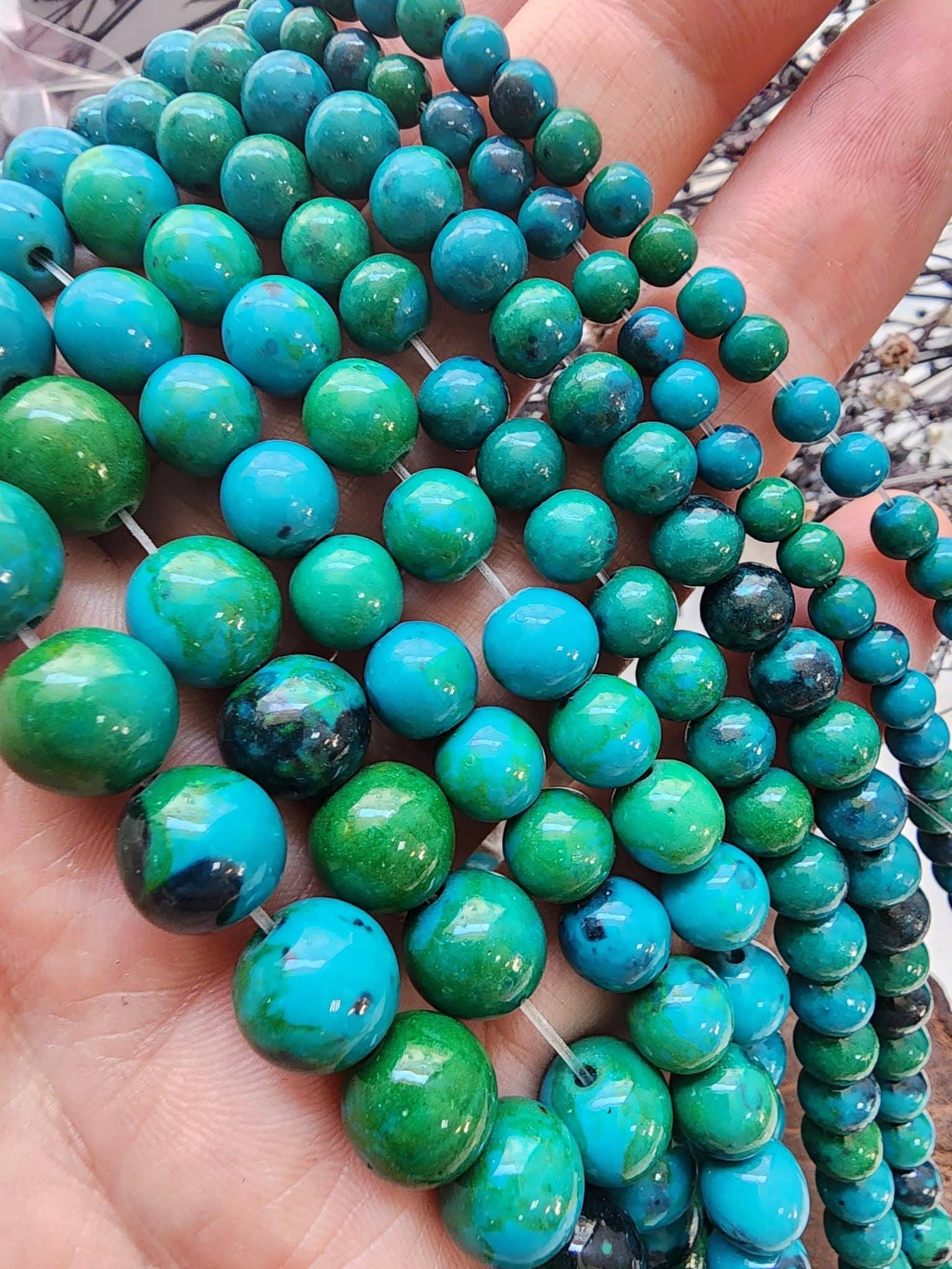 Azurit Dogal Tas Dizi Aa 3