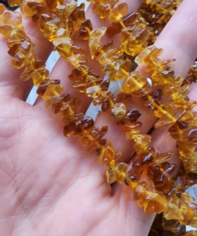 Bal Kehribar Renkli Ceyt Kirik Dogal Tas 2