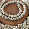 Benekli Jasper Dogal Tas 8mm 2