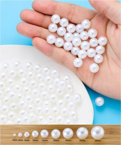 Beyaz Plastik İnci Boy Secenekleri